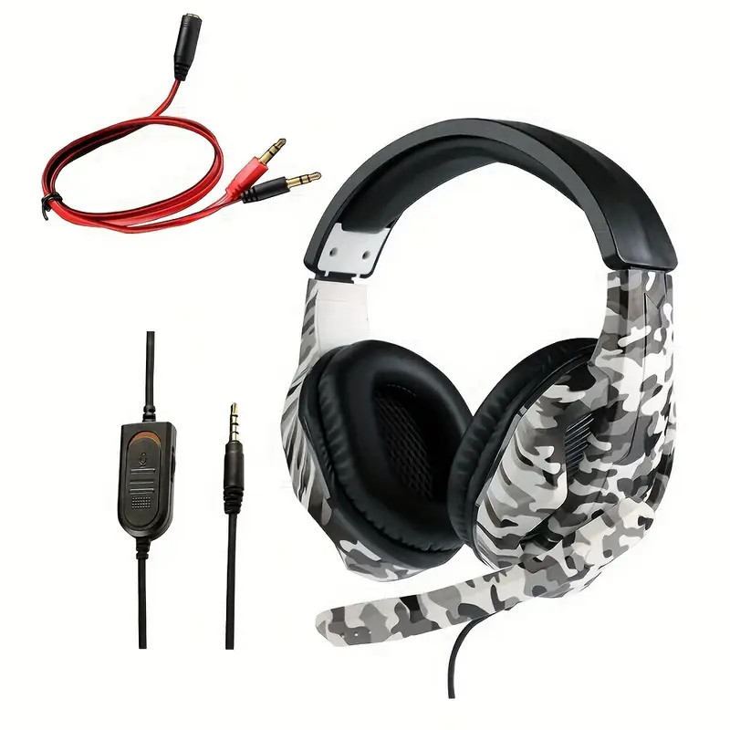 Camouflage Gaming Headset